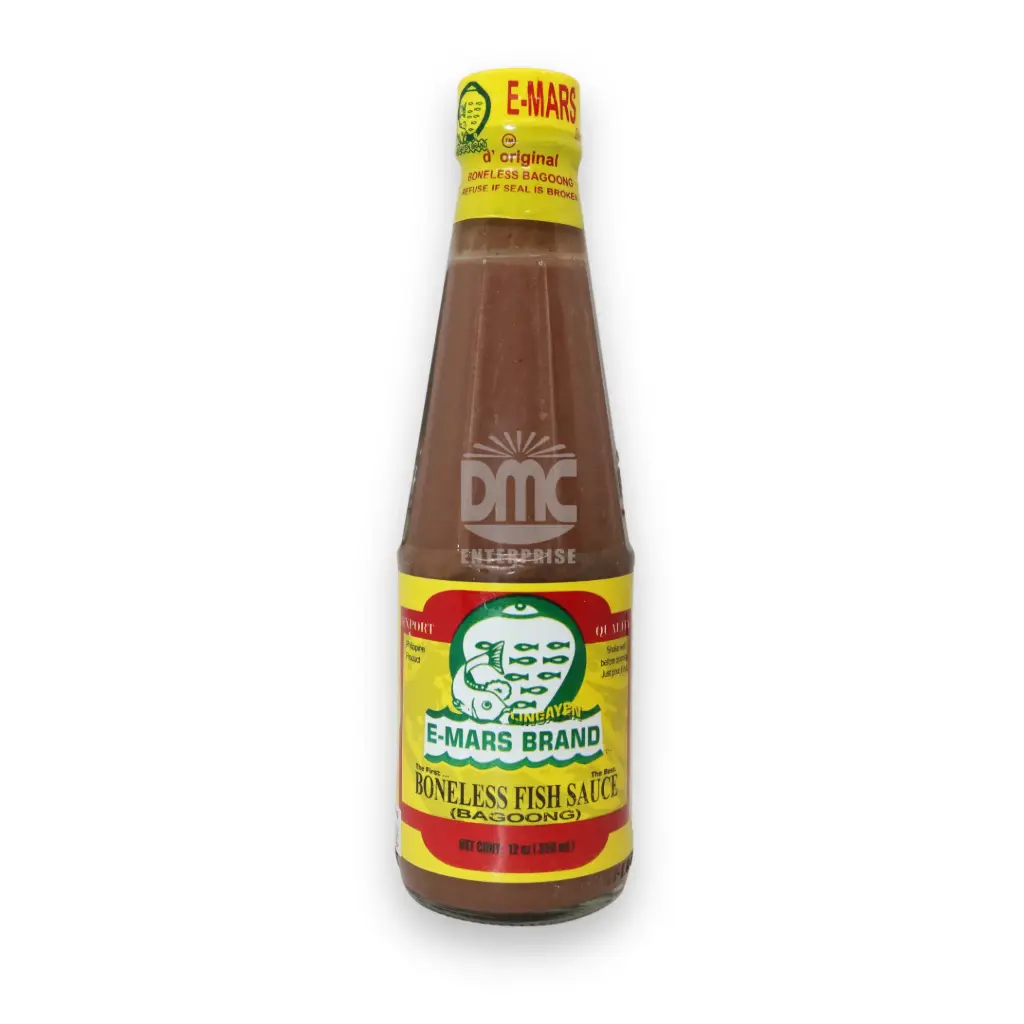 E-Mars Boneless Fish Sauce (Bagoong) 12oz.(350ml) x 24