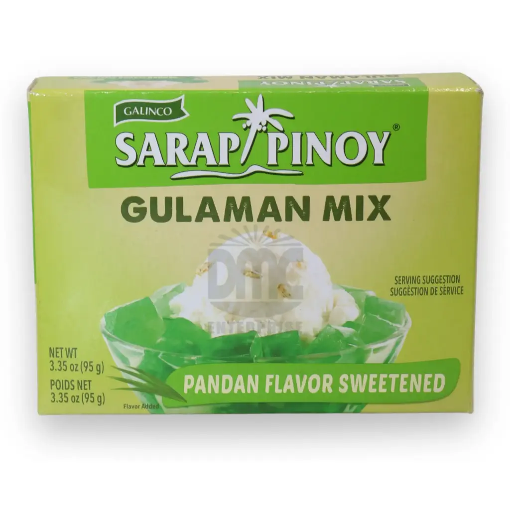 Sarap Pinoy Gulaman Pandan Flavor (95g x 24)
