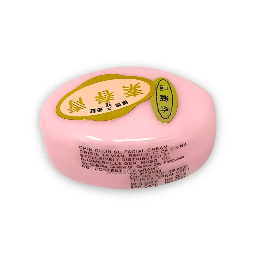 Chin Chun Su Cream Pink (gold word) (per dozen) (10g x 12) 