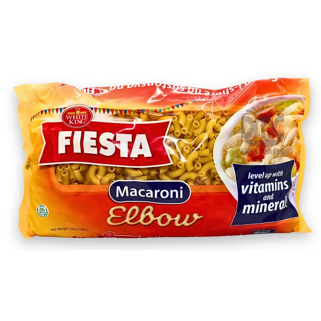 White King Fiesta Salad Elbow Macaroni (1kg x 12)