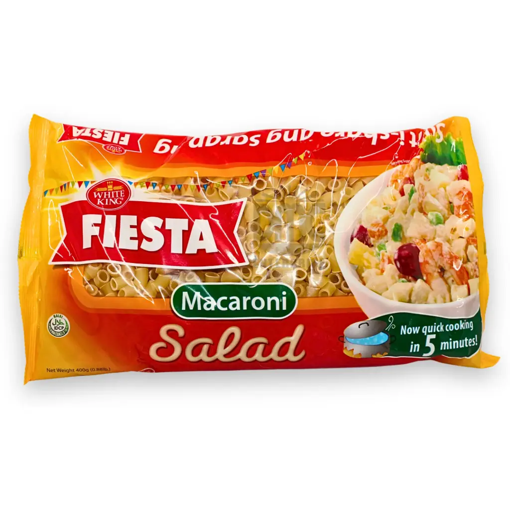 White King Fiesta Salad Elbow Macaroni (400g x 30) 