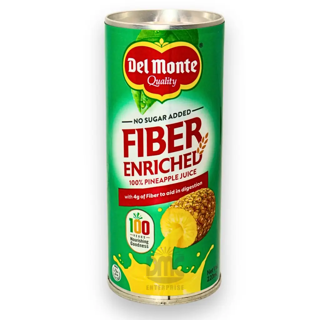 Del Monte Fiber Enrich 100% Pine Juice (240ml x 24) 