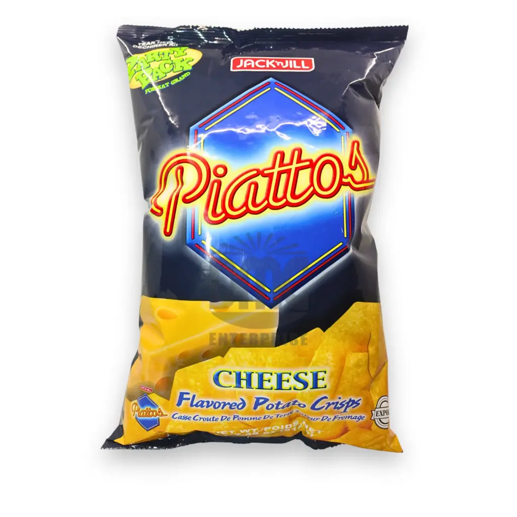 Jack n Jill Piattos Cheese Flavored Potato Crisps (85g x 50) (Local)