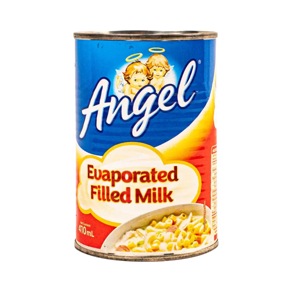 Angel Evaporated Filled Milk (410ml x 48)