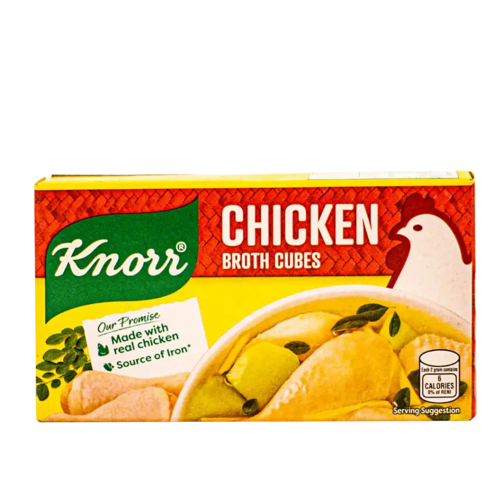 KNORR CHICKEN BROTH CUBES 60g
