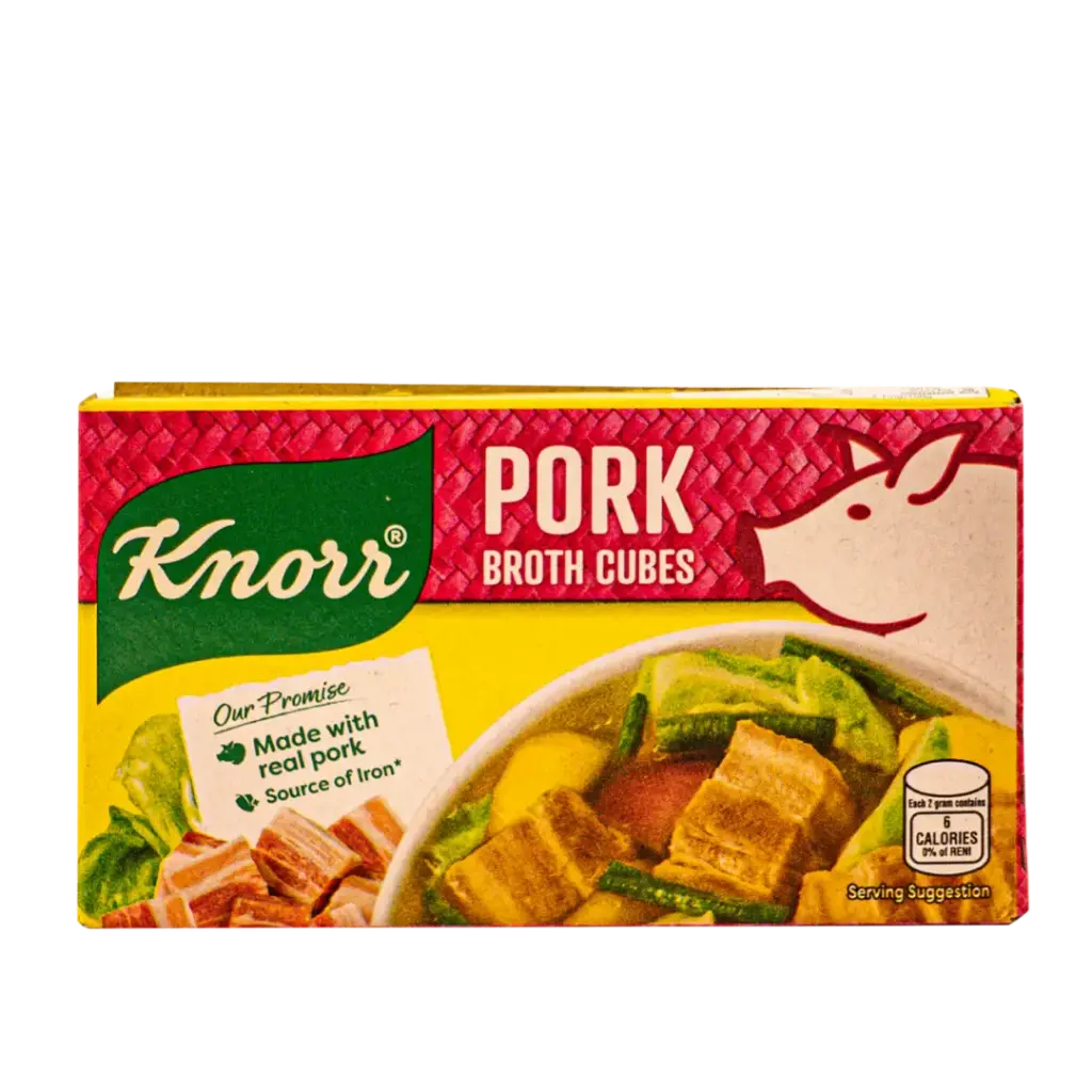 KNORR PORK BROTH CUBES 60g