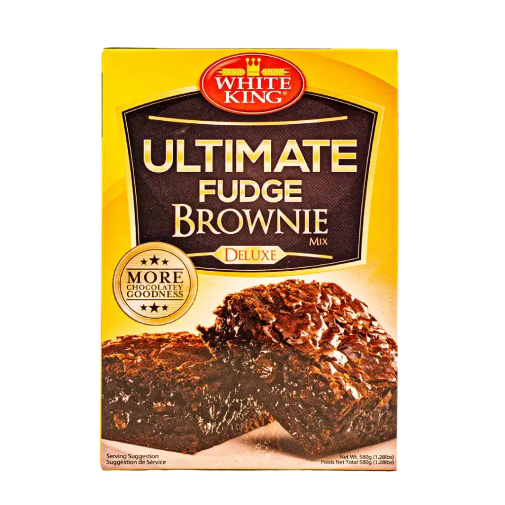 WHITE KING ULTIMATE FUDGE BROWNIE 580g