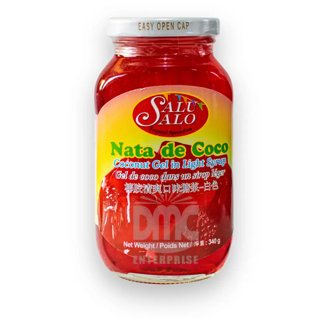 SaluSalo Nata de Coco Red (340g x 24) 12oz.