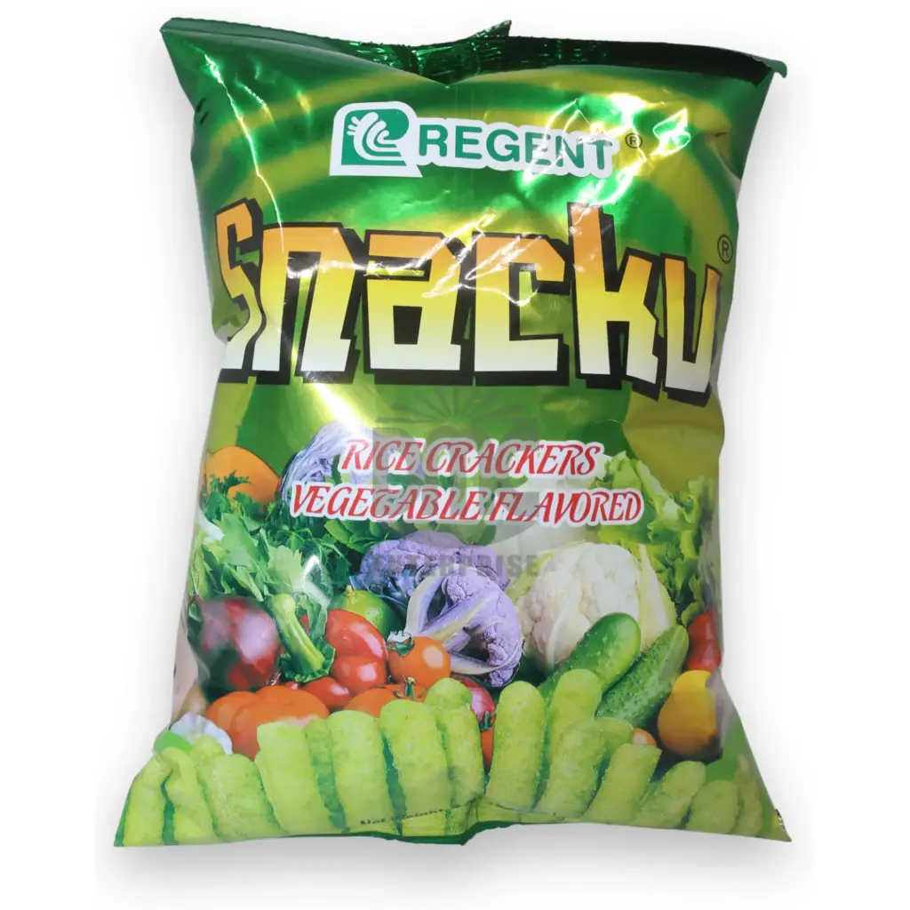 Regent Snacku Rice Cracker Vegetable Flavored (60g x 50)