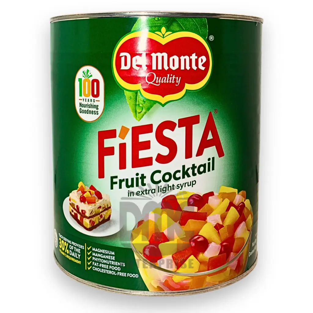 Del Monte Fiesta Fruit Cocktail in Extra Light Syrup (3033g x 6)