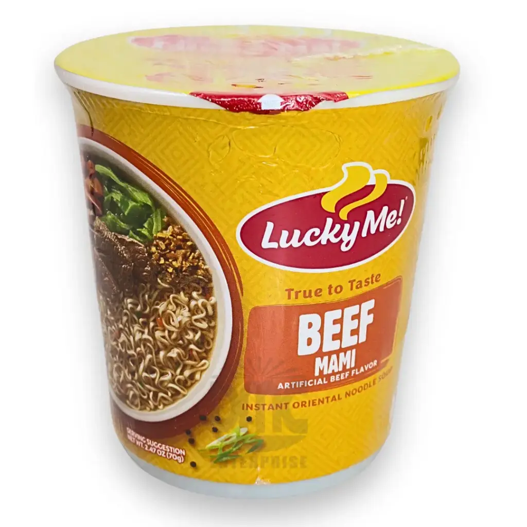 Lucky Me Supreme Regular Cups Beef Mami Flavour (70g x 30)