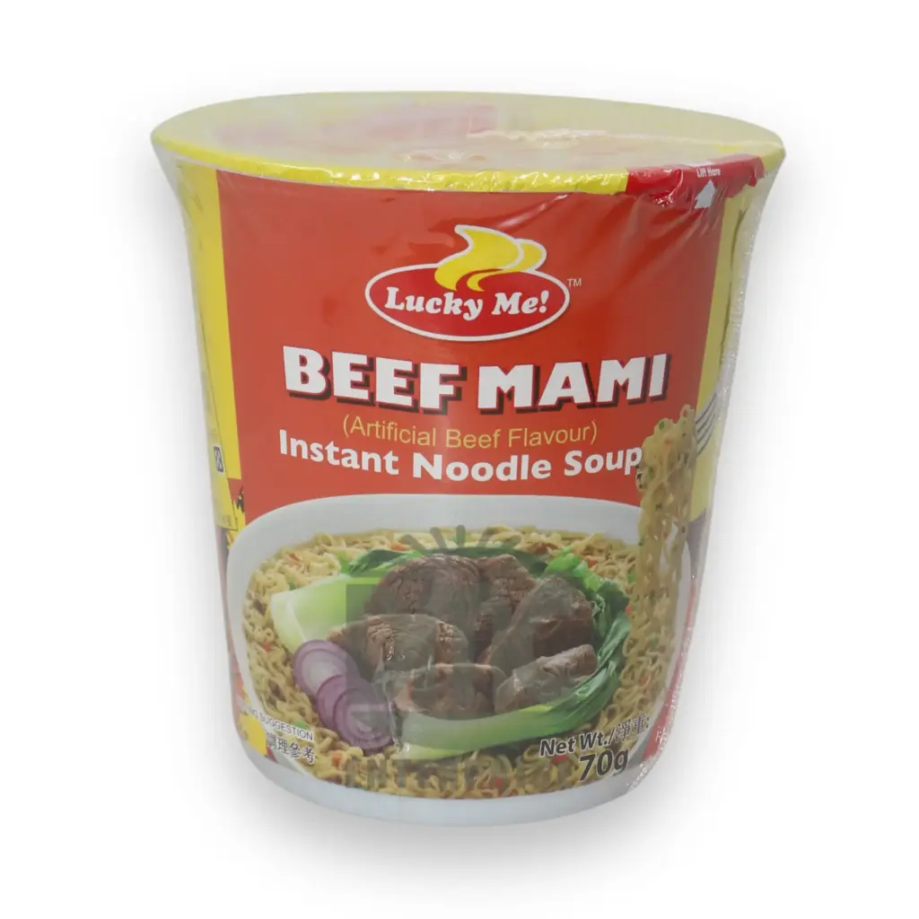 Lucky Me Supreme Regular Cups Beef Mami Flavour (70gx30)