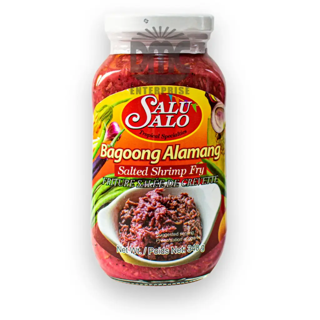 SaluSalo Bagoong Alamang Salted Shrimp Fry (340g x 24) 