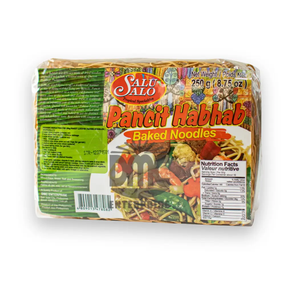 SaluSalo Pancit HabHab (Baked Noodles) 250g. x 48