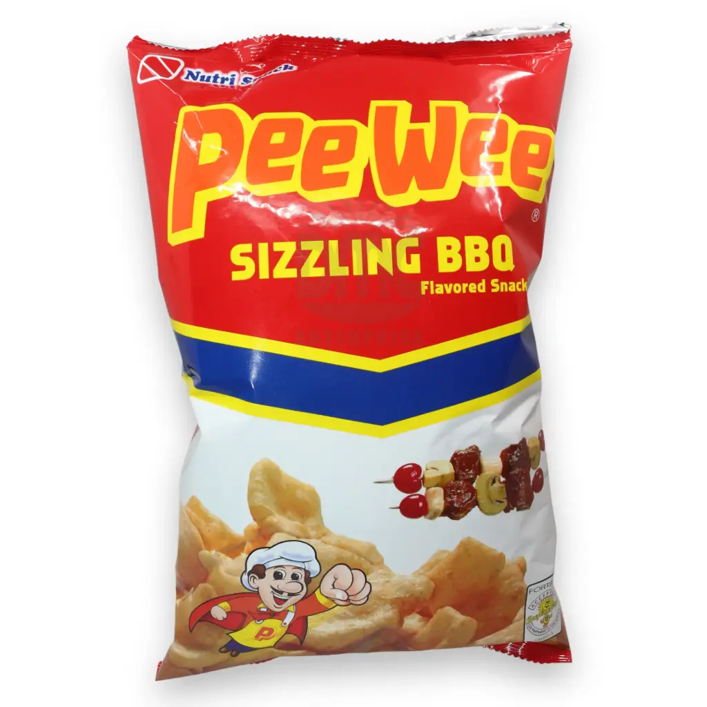 Peewee Sizzling Barbeque Flavored Snacks (95g x 25)