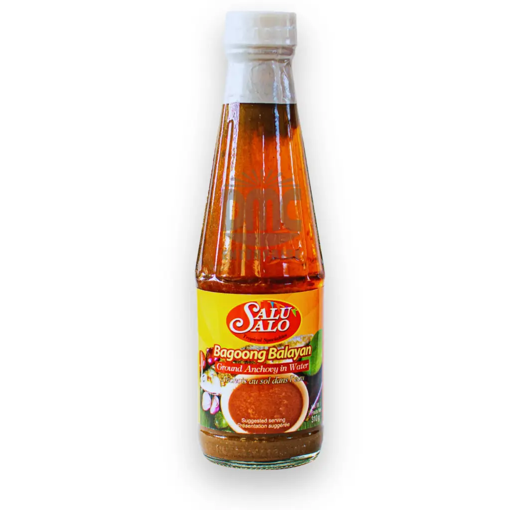 SaluSalo Bagoong Balayan Ground Anchovy in Water (340g x 24)
