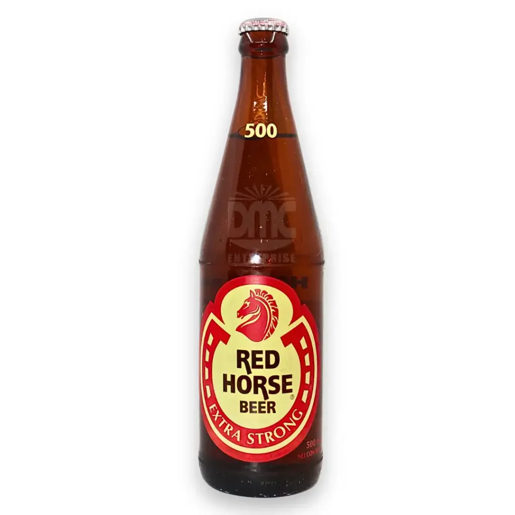San Miguel Red Horse Beer in Bottle  (7% Alcohol Content) (500ml x 12)