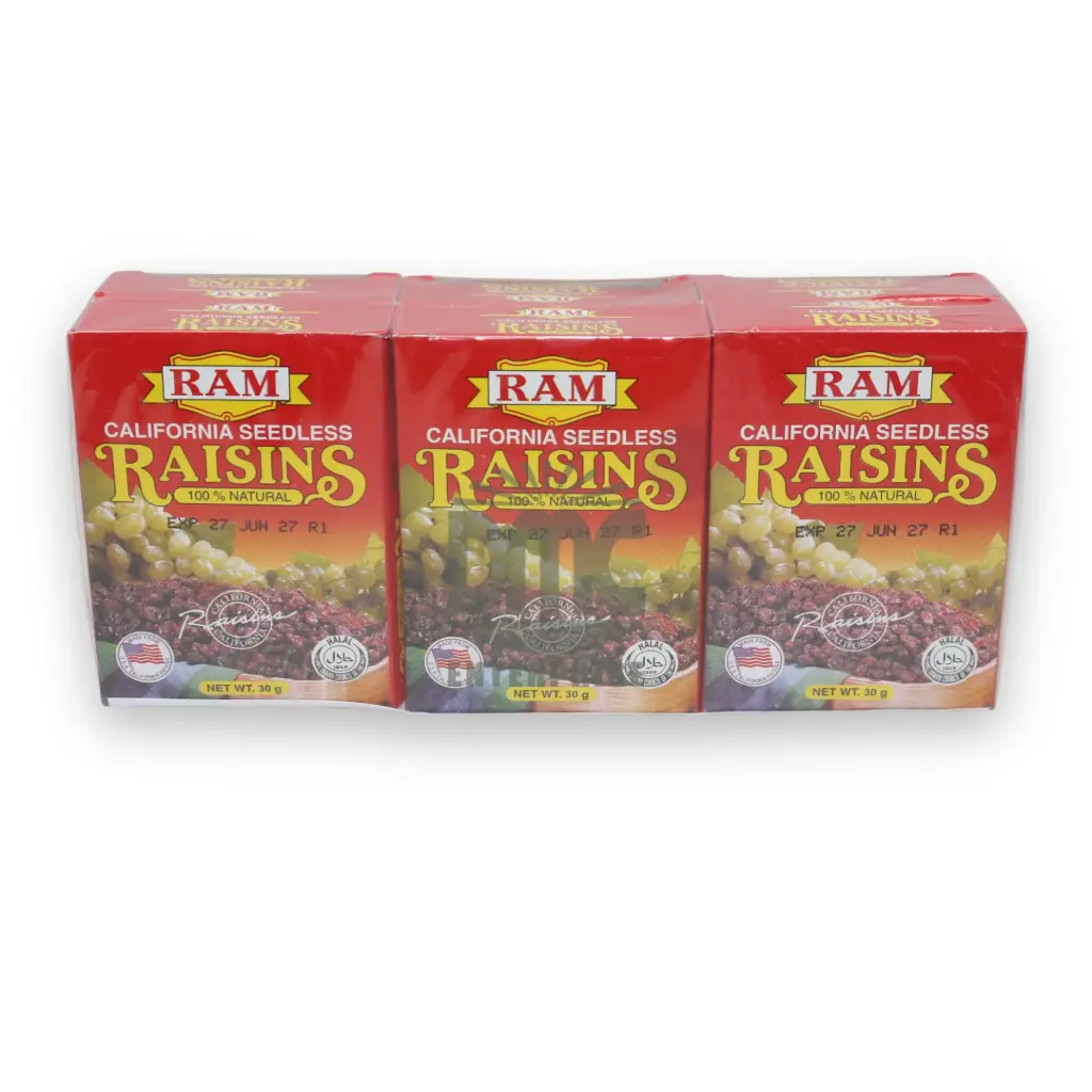 Ram California Raisins (30g x 288) 
