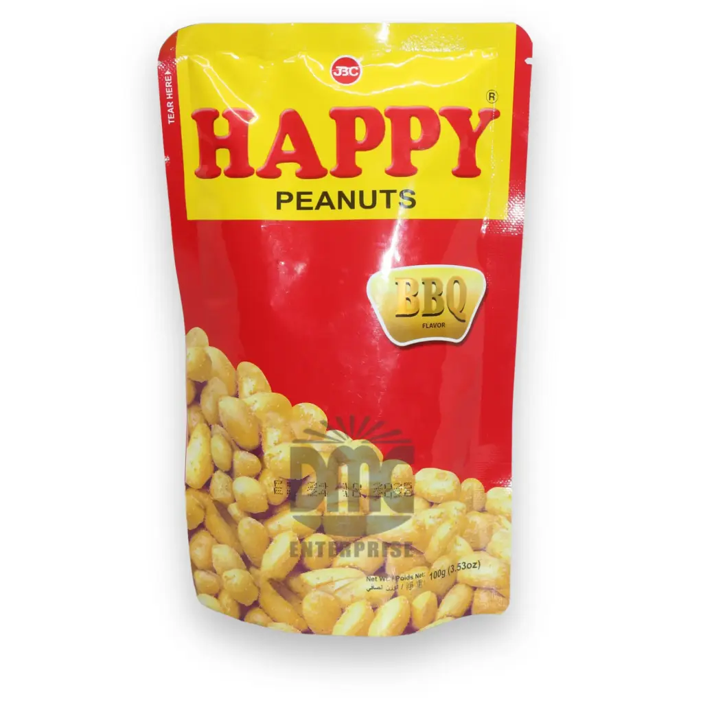 Happy Peanuts BBQ flavor (100g. x 24)