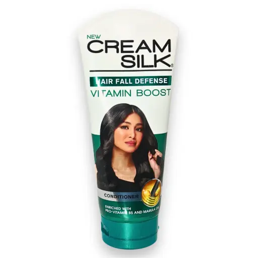 Cream Silk Conditioner Hairfall Defense (Green) (350ml x 12) 