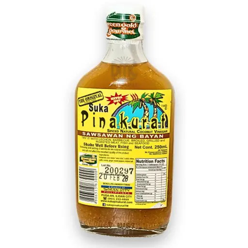 Suka Pinakurat Sweetened (Sweetened Natural Coconut Vinegar) (250ml x 30)