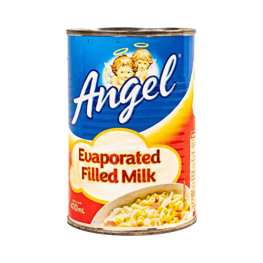 Angel Evaporated Filled Milk (410ml x 48)