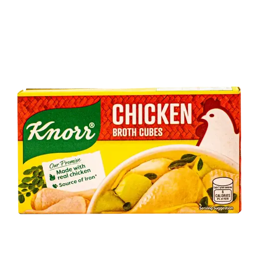 KNORR CHICKEN BROTH CUBES 60g
