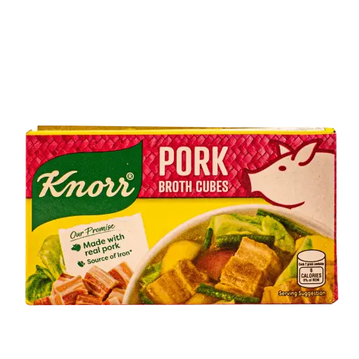 KNORR PORK BROTH CUBES 60g