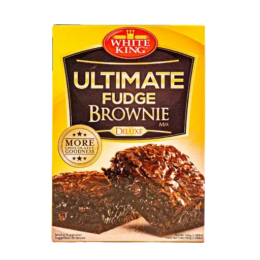 WHITE KING ULTIMATE FUDGE BROWNIE 580g
