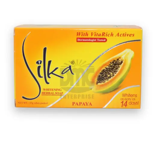 Silka Papaya Whitening Soap (135g x 72)