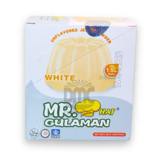 Mr. Hat Gulaman Unflavored Jelly Powder White (25g x 10 x 10)
