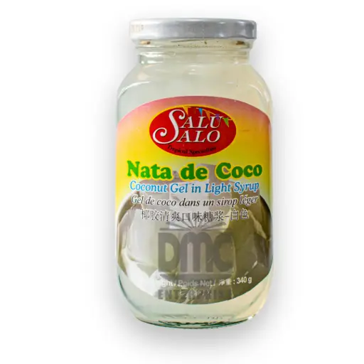 SaluSalo Nata de Coco White (340g x 24) 12oz.