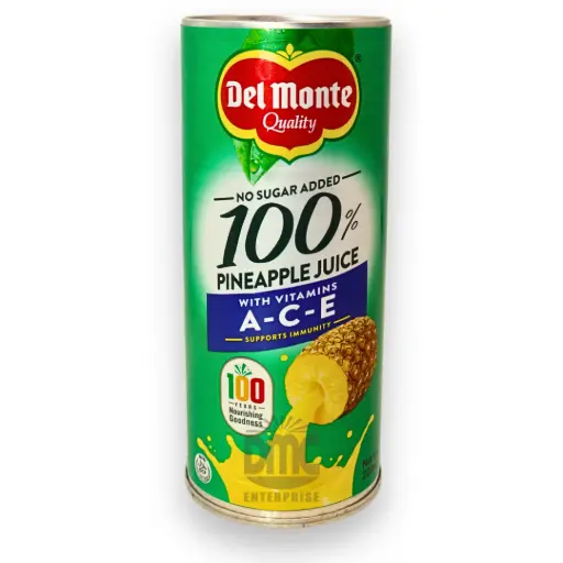 Del Monte 100% Pine Juice with Vitamin ACE (240ml x 24)
