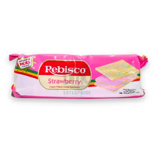 Rebisco Cracker Sandwich Strawberry (32g x 10 x 40)