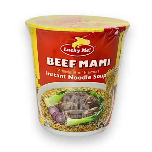 Lucky Me Supreme Regular Cups Beef Mami Flavour (70gx30)