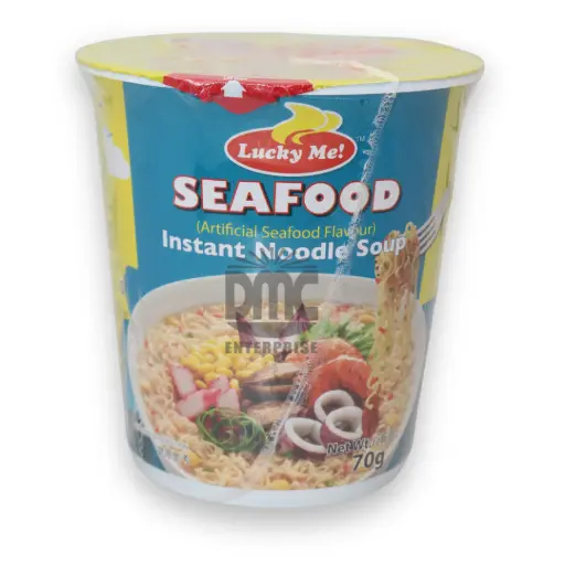 Lucky Me Supreme Regular Cups Seafood Flavour (70gx30)