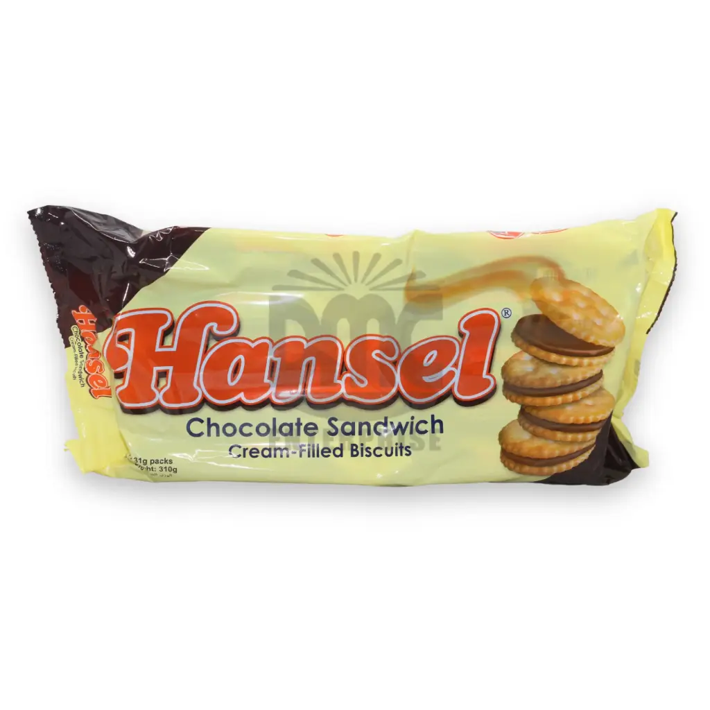 Rebisco Hansel Sandwich Chocolate (31g x 10 x 40) | DMC