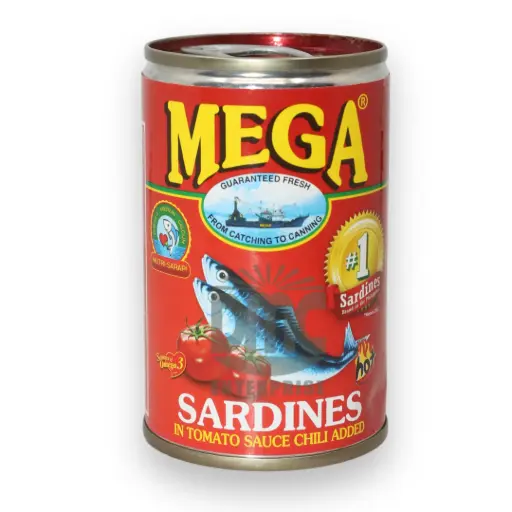 Mega Sardines in Tomato Sauce Chili (155g x 100)