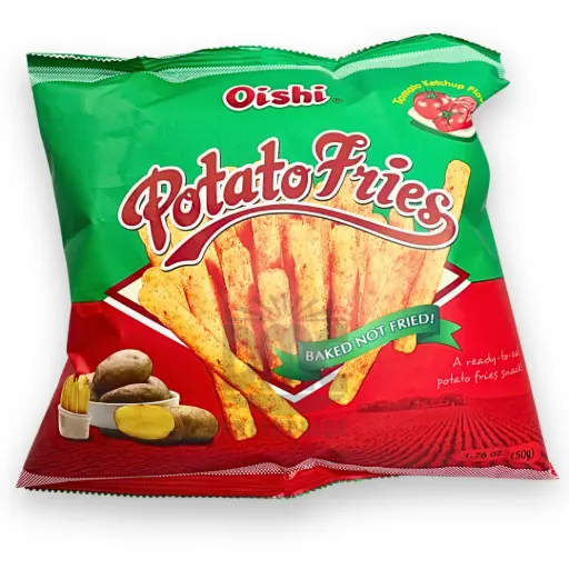 Oishi Potato Fries Ketchup Flavor (50gx50)