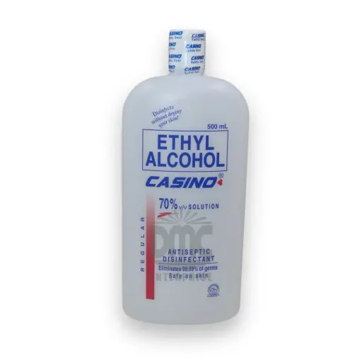 Casino Ethyl Alcohol 70% Solution- Regular (500ml x 40)