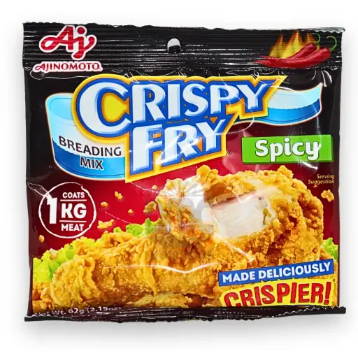 Ajinomoto Crispy Fry Breading Mix- Spicy (62g x 13 x 14)
