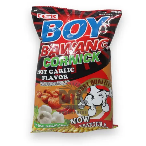 KSK Boy Bawang Cornick Hot Garlic Flavor (90gx40)